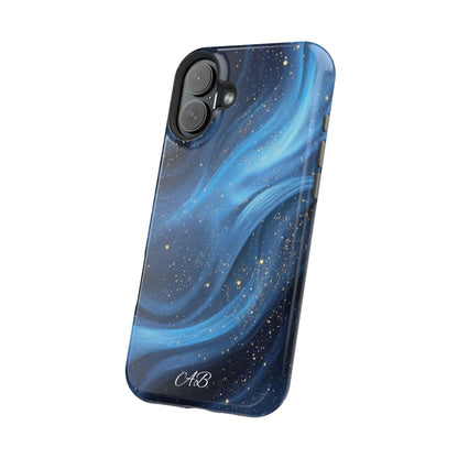 Blue Galaxy Magnetic Impact Phone Case