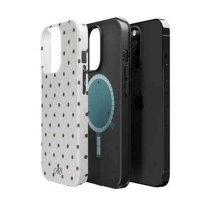 Polka Dot Magnetic Impact-Resistant Phone Case