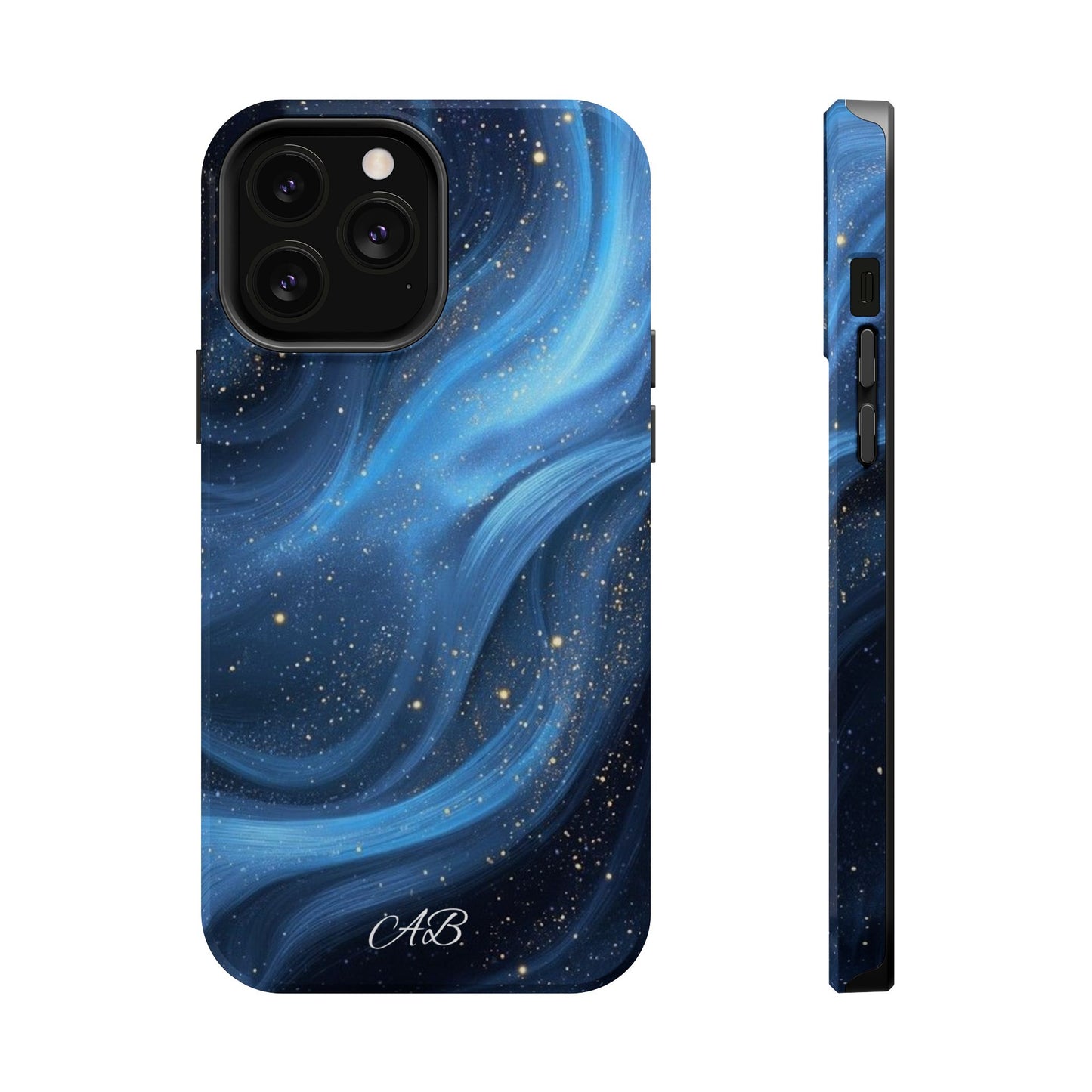 Blue Galaxy Magnetic Impact Phone Case