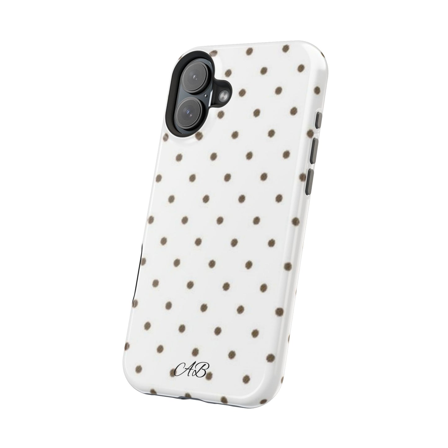 Polka Dot Magnetic Impact-Resistant Phone Case
