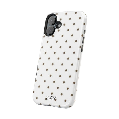 Polka Dot Magnetic Impact-Resistant Phone Case