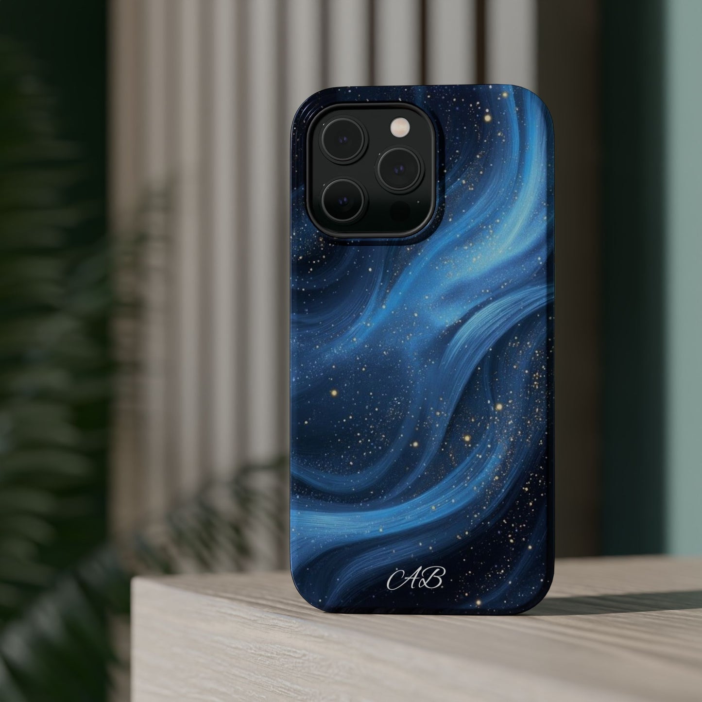 Blue Galaxy Magnetic Impact Phone Case