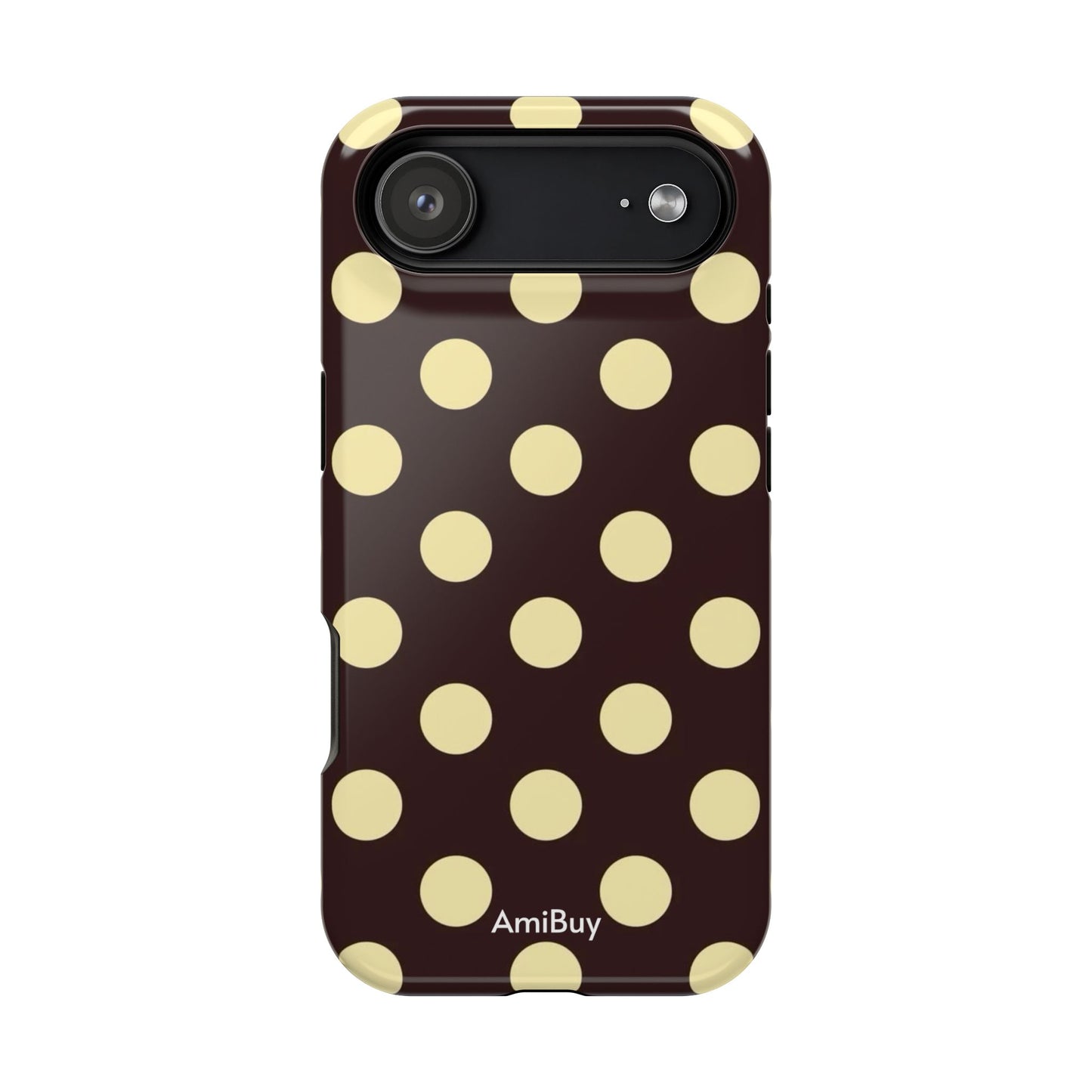 Polka Dot Magnetic Impact Phone Case — Protective Stylish Phone Cover