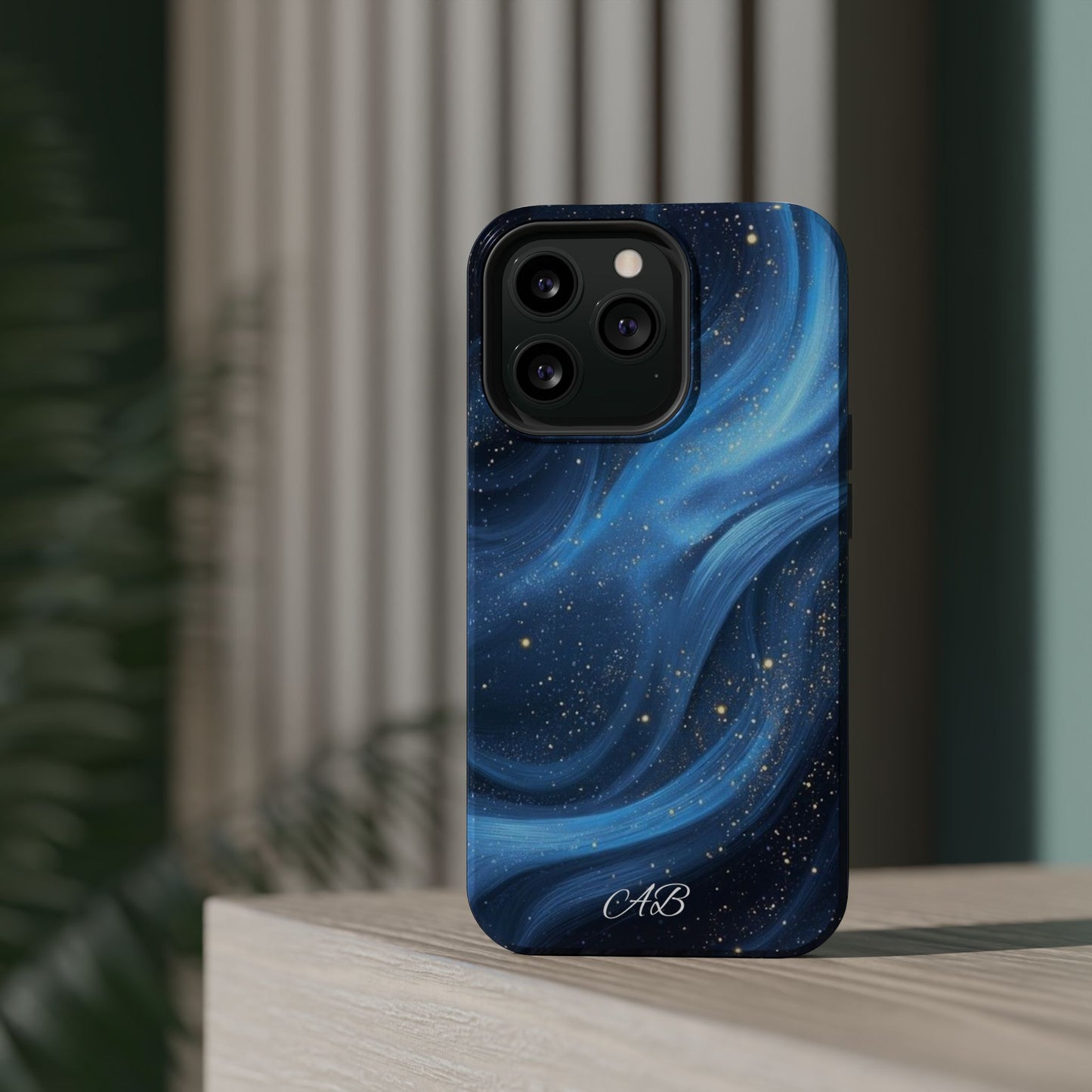 Blue Galaxy Magnetic Impact Phone Case