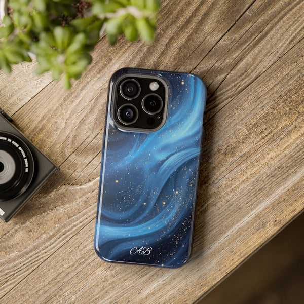 Blue Galaxy Magnetic Impact Phone Case