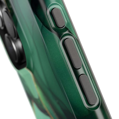 Green Marble Magnetic Impact-Resistant Phone Case