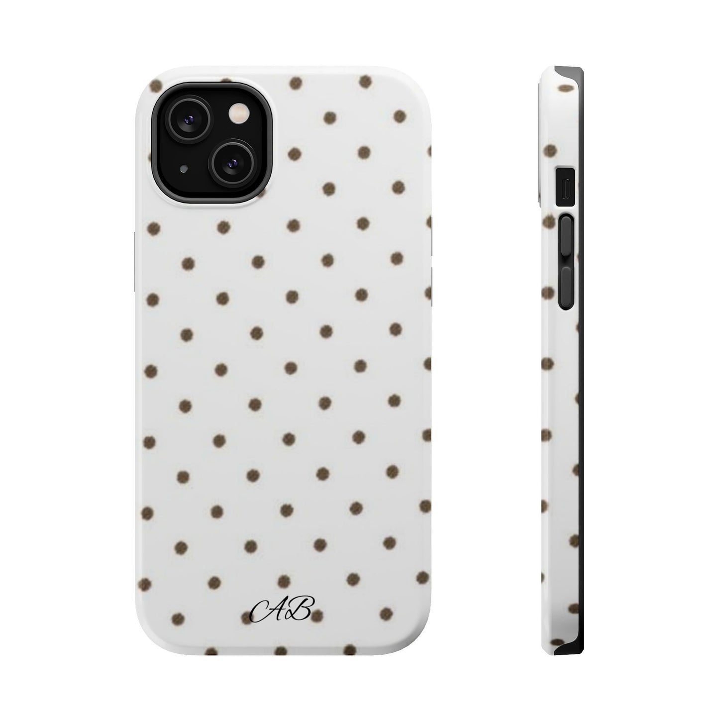 Polka Dot Magnetic Impact-Resistant Phone Case