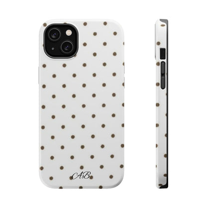 Polka Dot Magnetic Impact-Resistant Phone Case