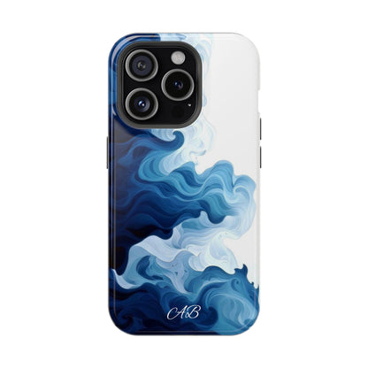 Blue Smoke Magnetic Impact-Resistant Phone Case