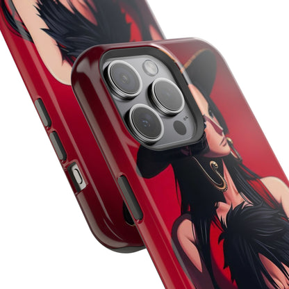 Anime Straw Hat Couple Magnetic Impact-Resistant Phone Case