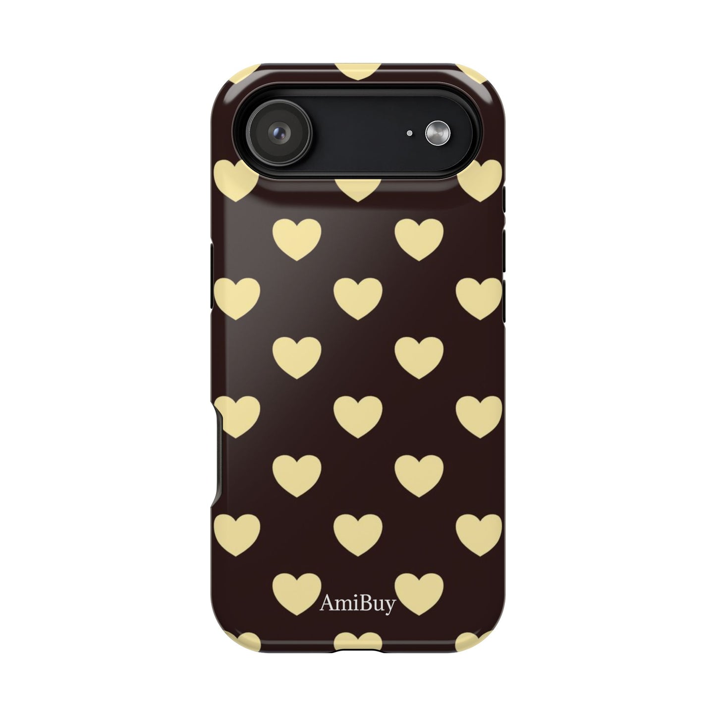 Heart Pattern Magnetic Impact-Resistant Phone Case
