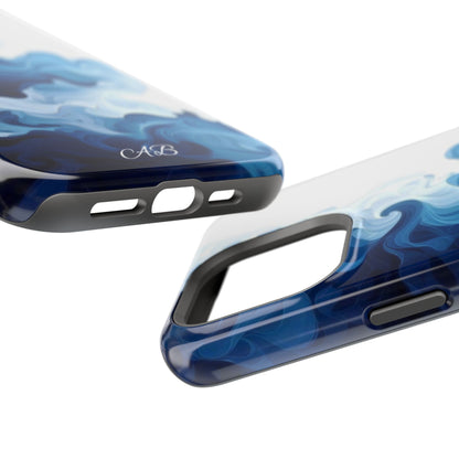 Blue Smoke Magnetic Impact-Resistant Phone Case