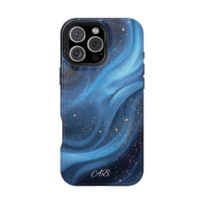 Blue Galaxy Magnetic Impact Phone Case