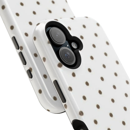 Polka Dot Magnetic Impact-Resistant Phone Case