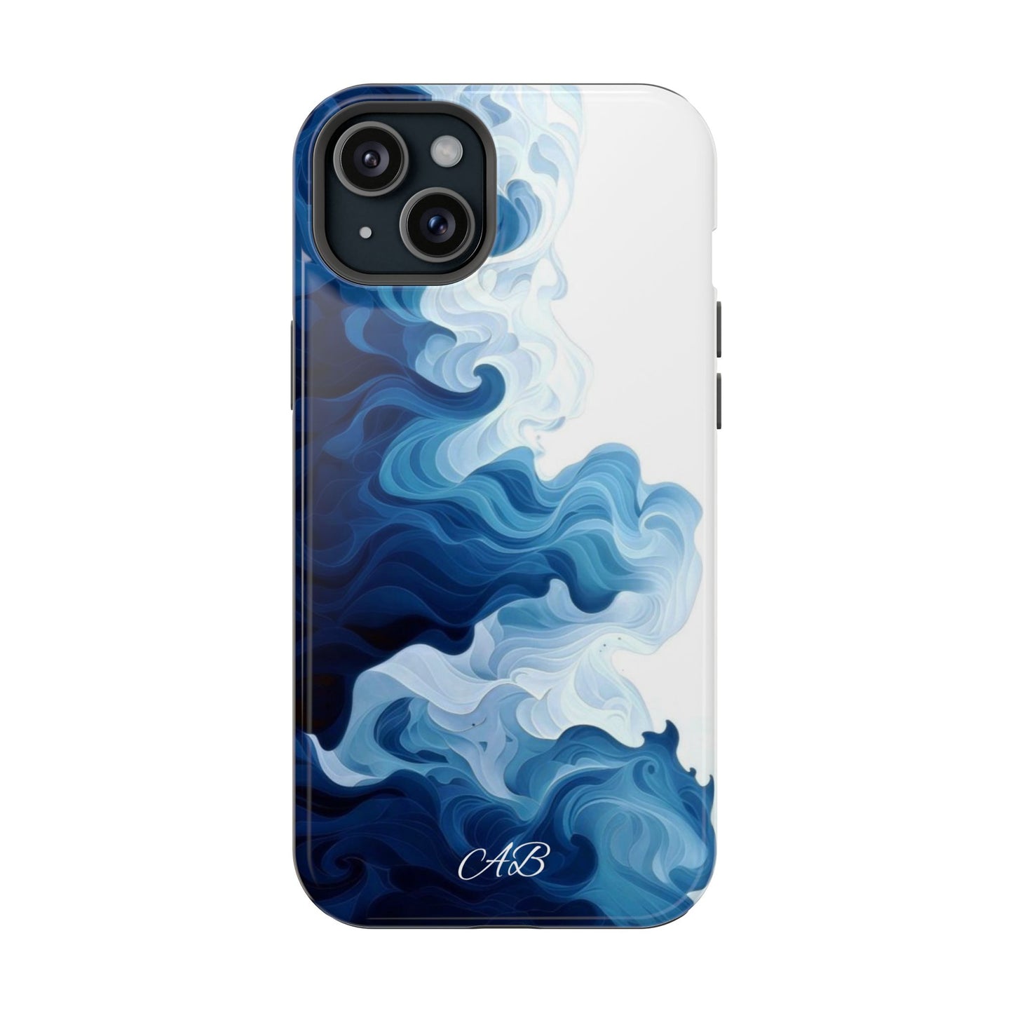 Blue Smoke Magnetic Impact-Resistant Phone Case