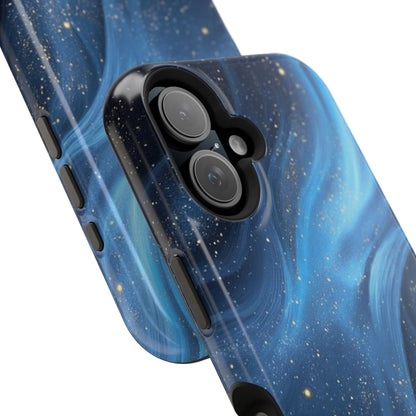 Blue Galaxy Magnetic Impact Phone Case