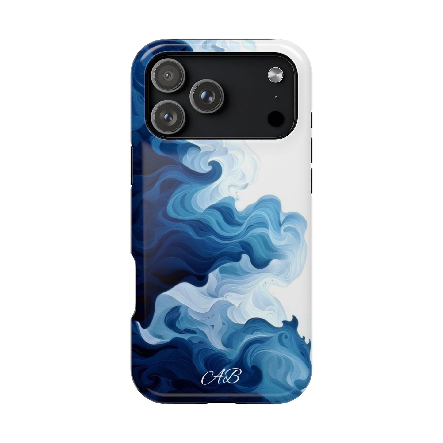 Blue Smoke Magnetic Impact-Resistant Phone Case