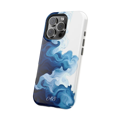 Blue Smoke Magnetic Impact-Resistant Phone Case