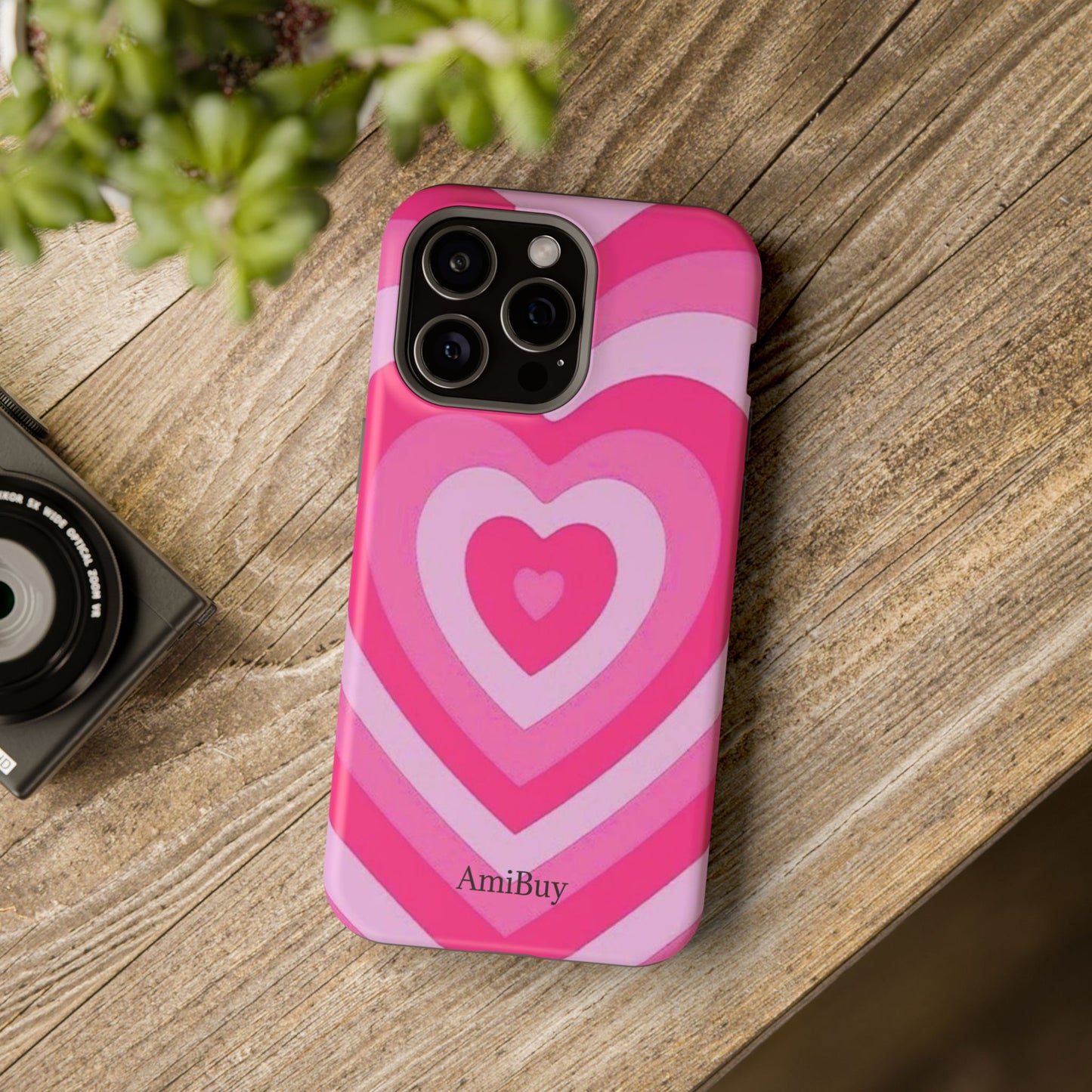 Pink Retro Heart