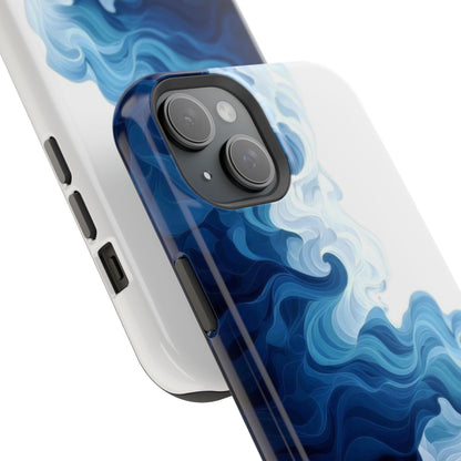 Blue Smoke Magnetic Impact-Resistant Phone Case
