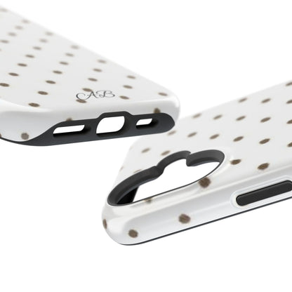 Polka Dot Magnetic Impact-Resistant Phone Case