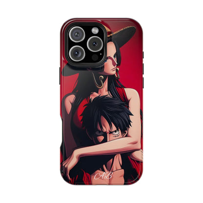 Anime Straw Hat Couple Magnetic Impact-Resistant Phone Case