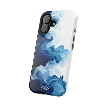 Blue Smoke Magnetic Impact-Resistant Phone Case