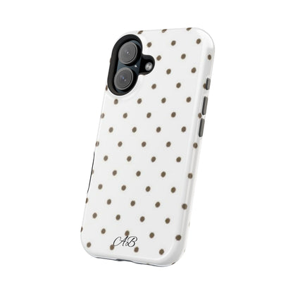 Polka Dot Magnetic Impact-Resistant Phone Case