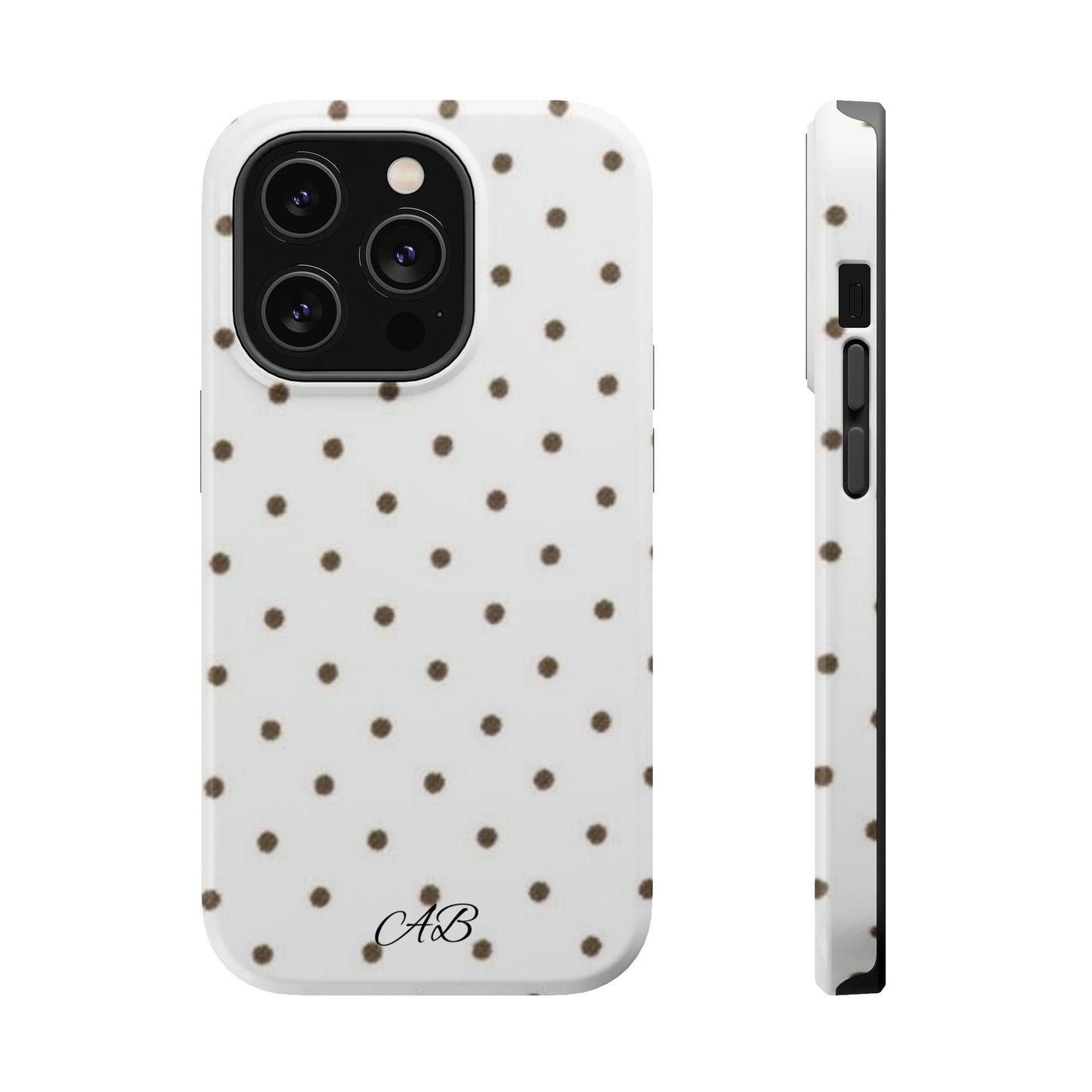 Polka Dot Magnetic Impact-Resistant Phone Case