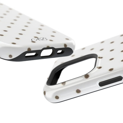 Polka Dot Magnetic Impact-Resistant Phone Case