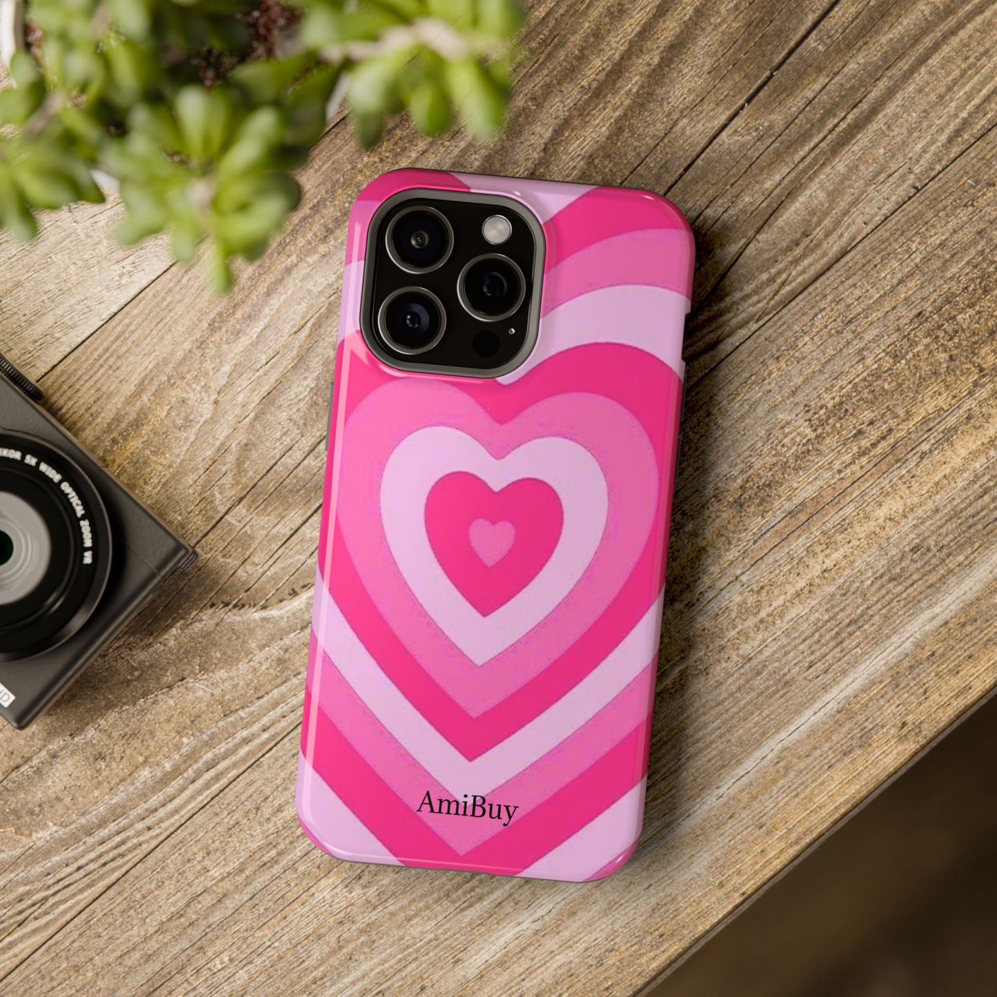 Pink Retro Heart
