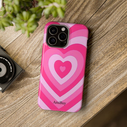 Pink Retro Heart