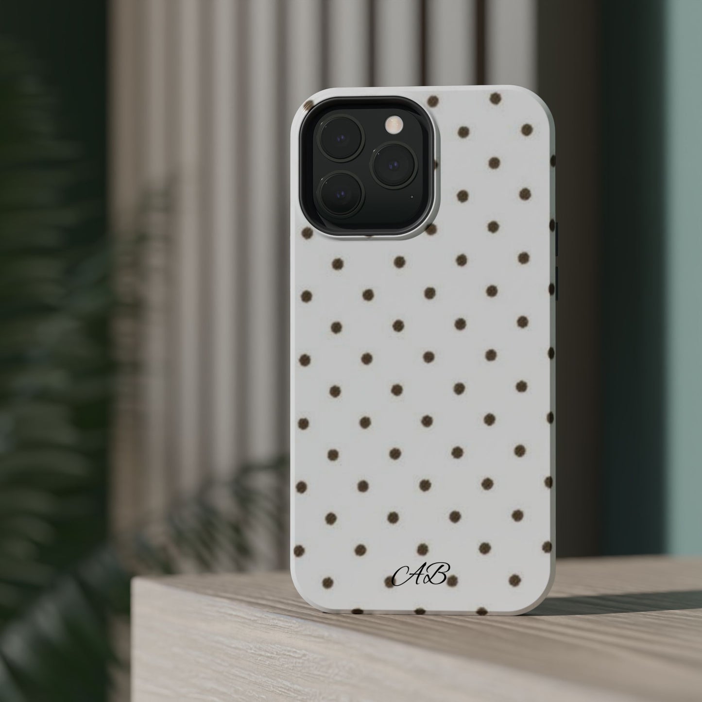 Polka Dot Magnetic Impact-Resistant Phone Case