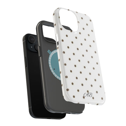 Polka Dot Magnetic Impact-Resistant Phone Case