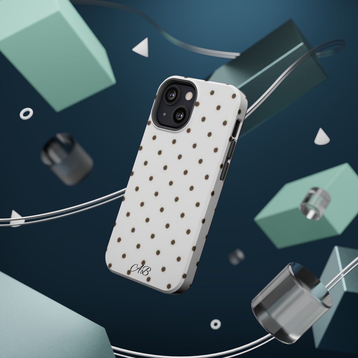Polka Dot Magnetic Impact-Resistant Phone Case