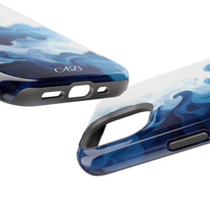 Blue Smoke Magnetic Impact-Resistant Phone Case