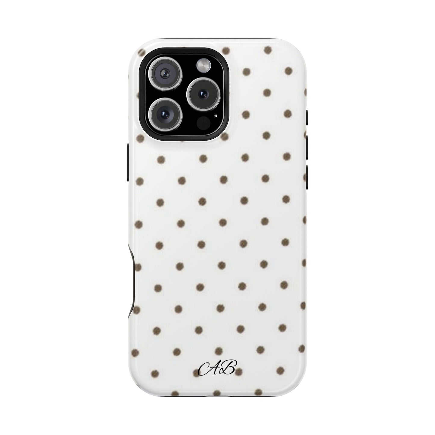 Polka Dot Magnetic Impact-Resistant Phone Case