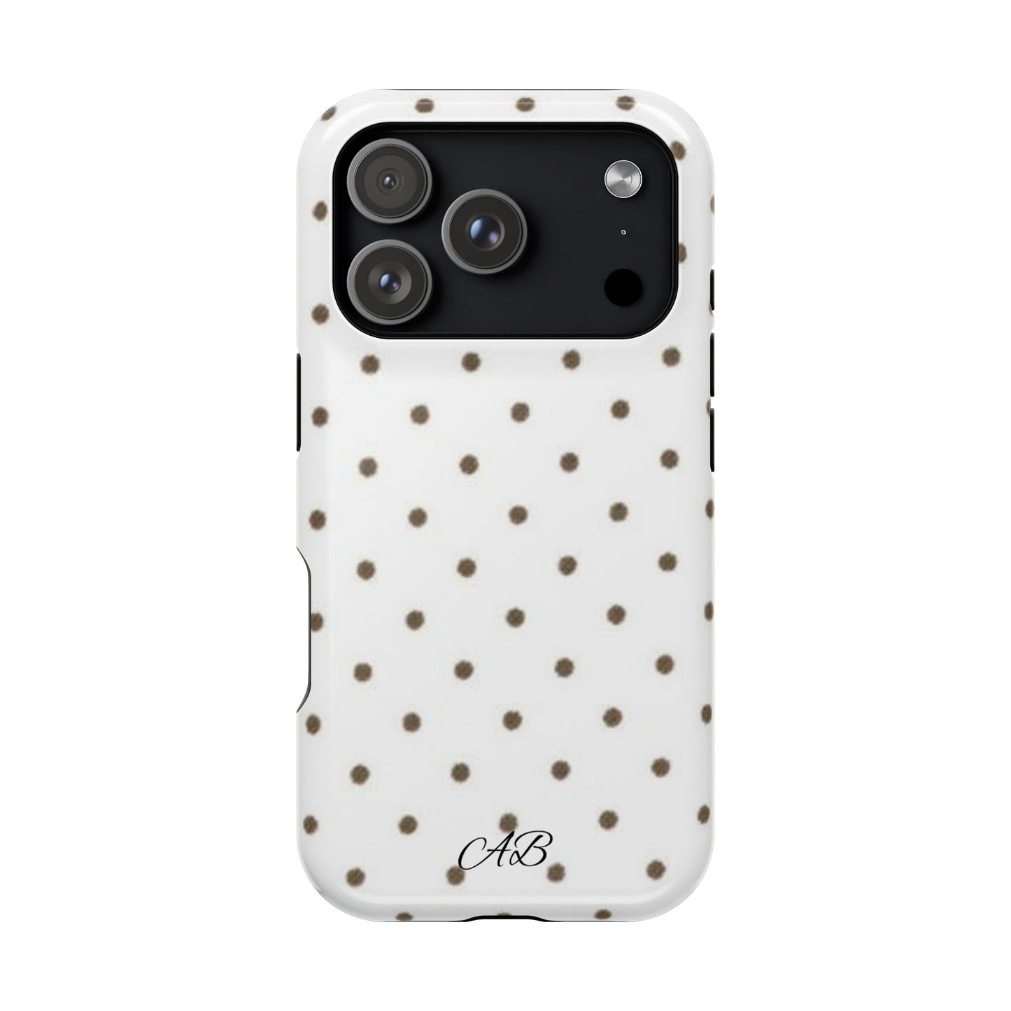 Polka Dot Magnetic Impact-Resistant Phone Case