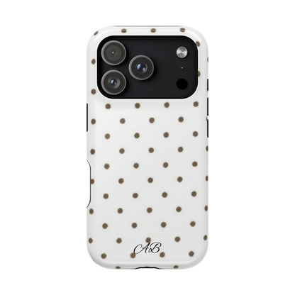 Polka Dot Magnetic Impact-Resistant Phone Case