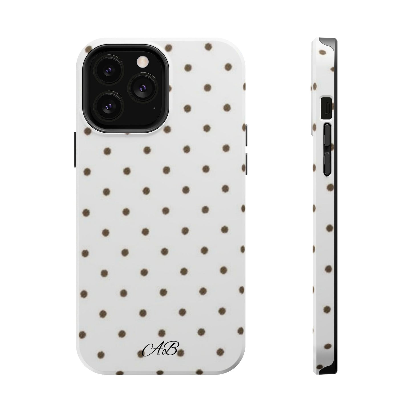 Polka Dot Magnetic Impact-Resistant Phone Case