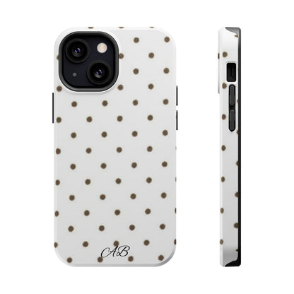 Polka Dot Magnetic Impact-Resistant Phone Case