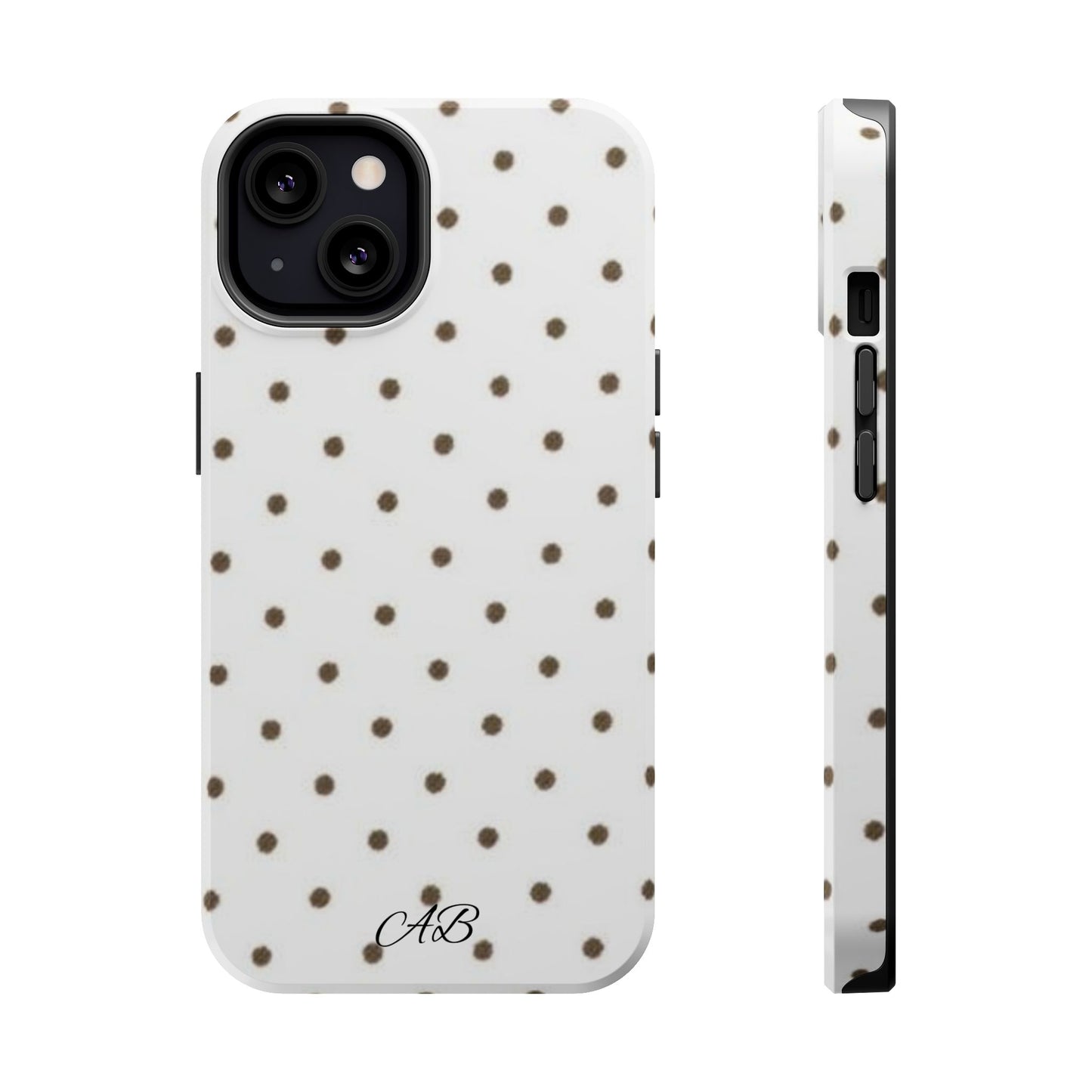 Polka Dot Magnetic Impact-Resistant Phone Case