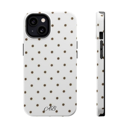 Polka Dot Magnetic Impact-Resistant Phone Case