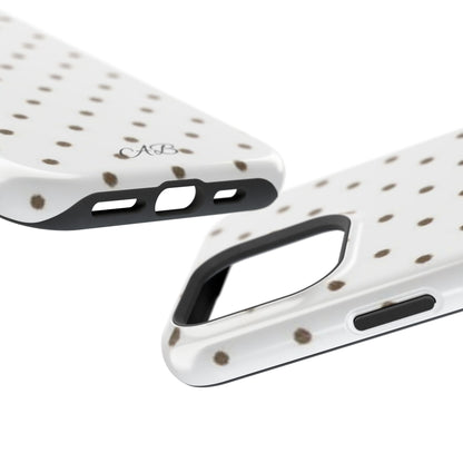 Polka Dot Magnetic Impact-Resistant Phone Case