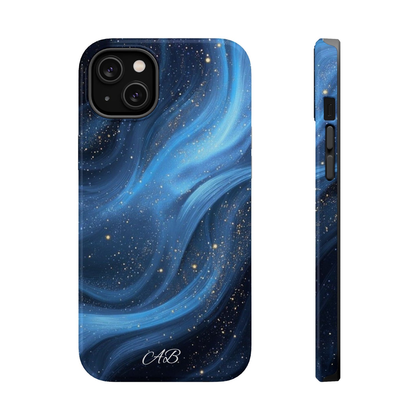Blue Galaxy Magnetic Impact Phone Case