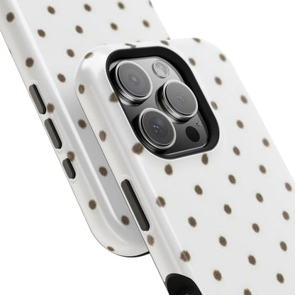Polka Dot Magnetic Impact-Resistant Phone Case