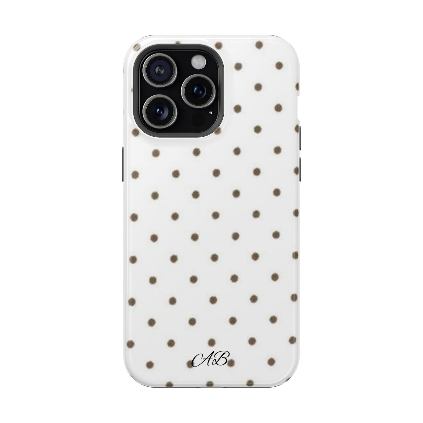 Polka Dot Magnetic Impact-Resistant Phone Case
