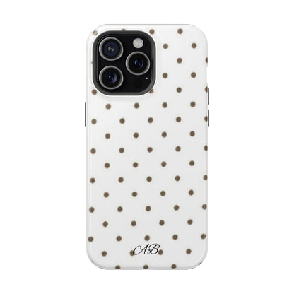 Polka Dot Magnetic Impact-Resistant Phone Case