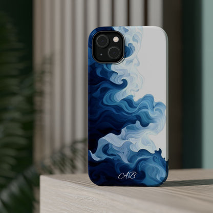 Blue Smoke Magnetic Impact-Resistant Phone Case
