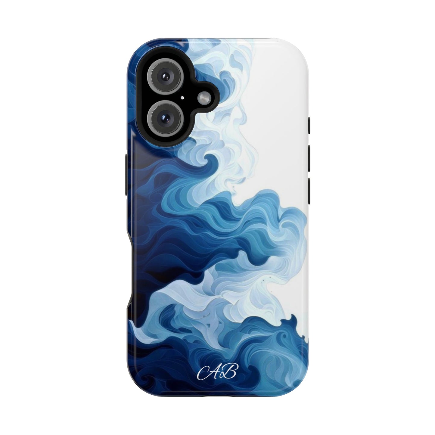Blue Smoke Magnetic Impact-Resistant Phone Case